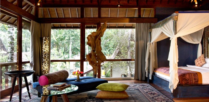 Villa Bodhi, Salon dans la chambre principale